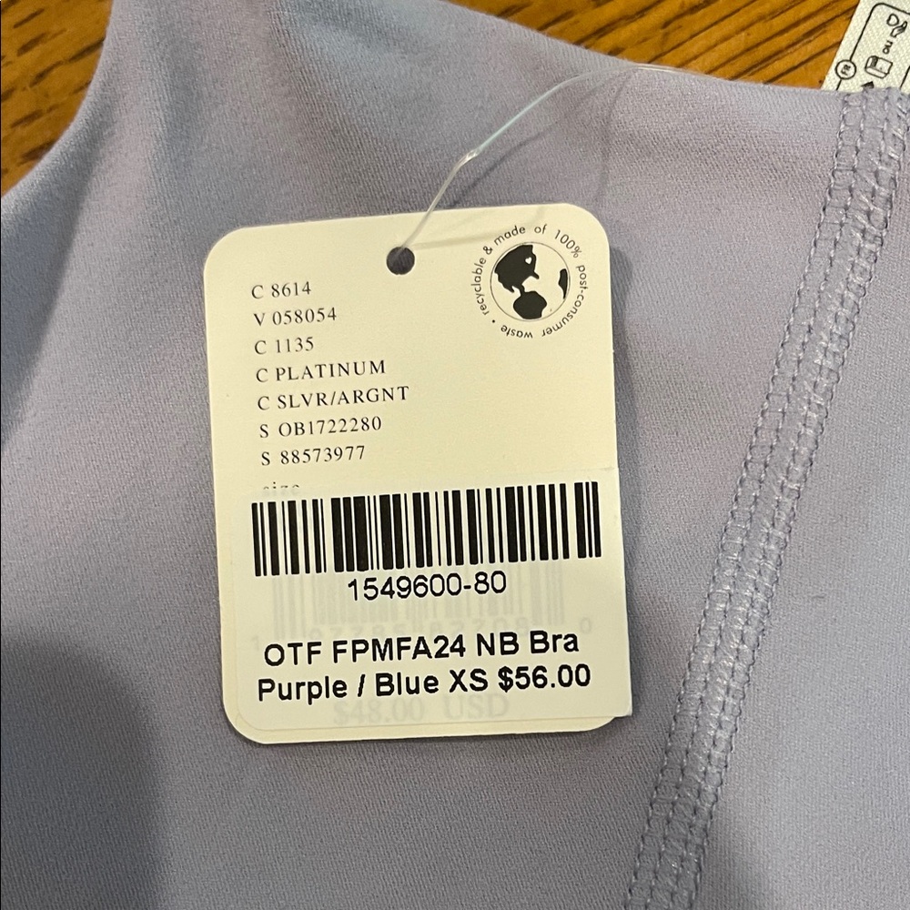 Free People movement with OrangeTheory fitness Sports Bra with Logo. NWT - Picture 3 of 7